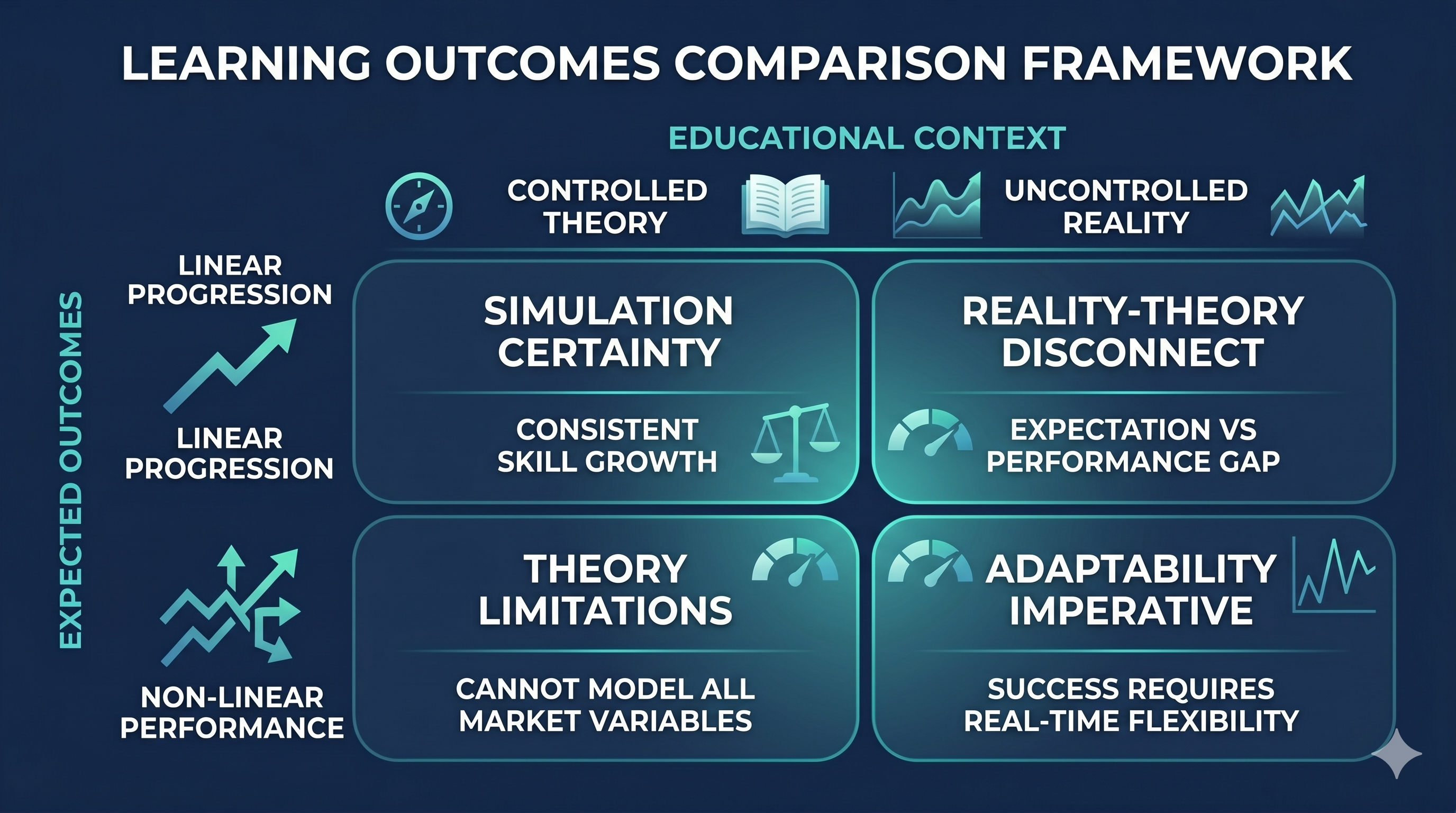 Trader comparing charts, graphs, price movement data, and market information across multiple screens